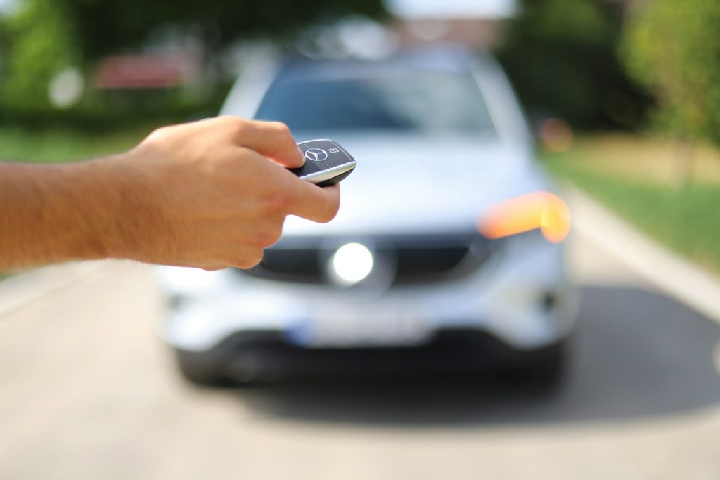 concept of buying a new car