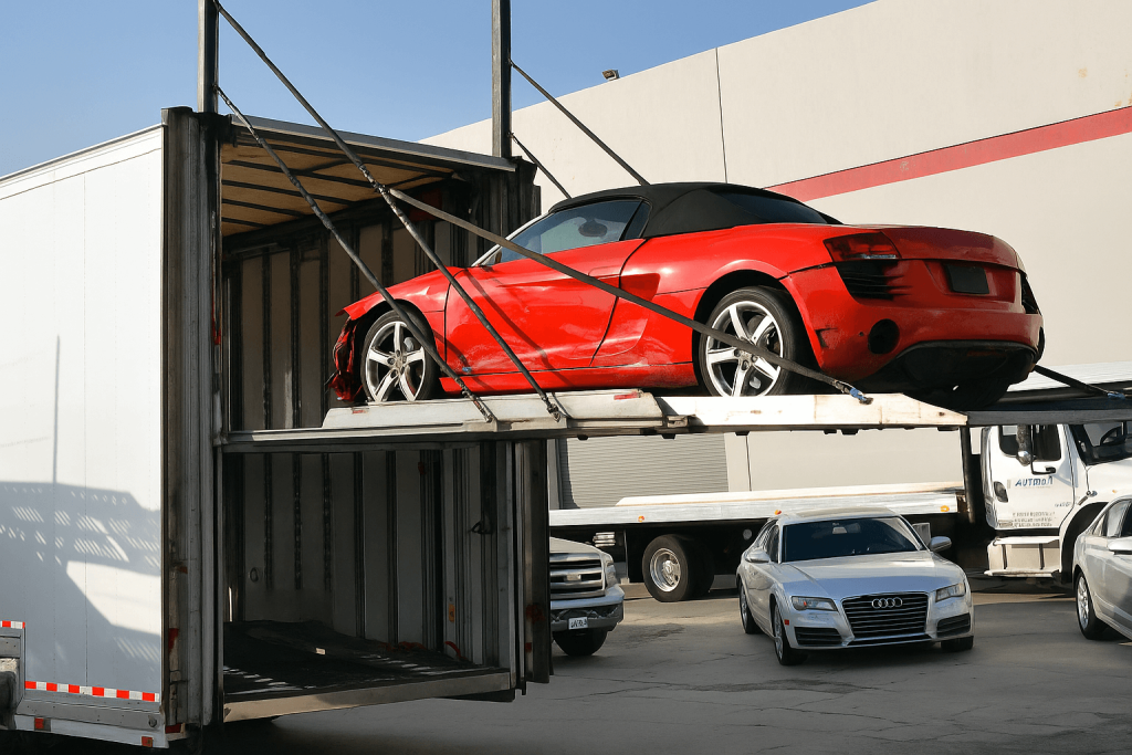 car shipping from Copart auction