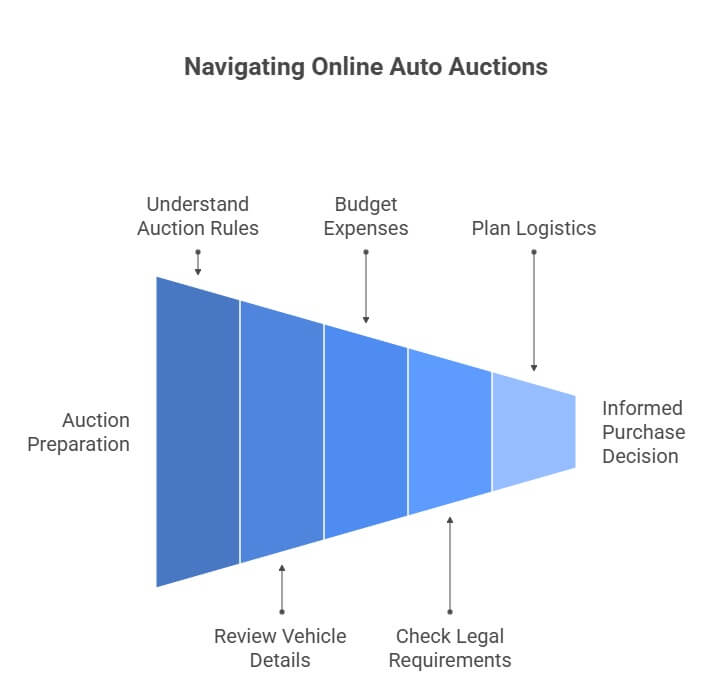navigating online auto auction process